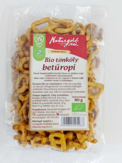 Bio tönköly betűropi 80g  (Naturgold Kft.) 